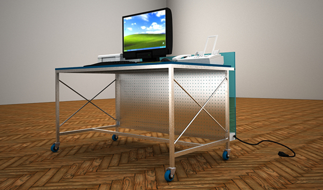 Office Desk/ T.Udell image 3, by Zhenya Tsintseva