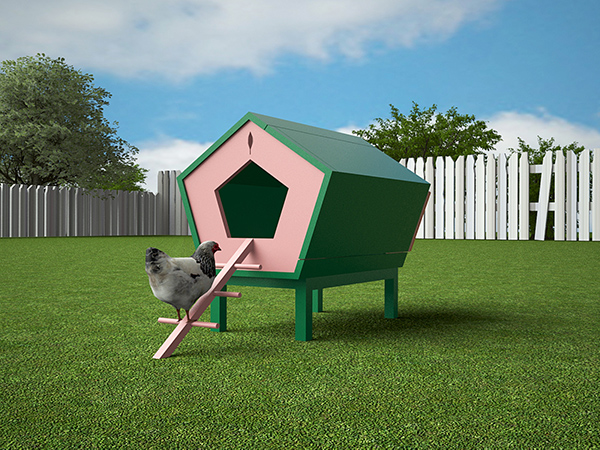 Chicken coop by Zhenya Tsintseva