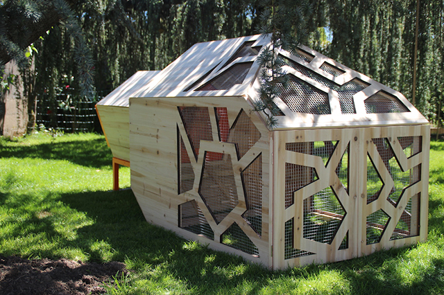 Chicken coop by Zhenya Tsintseva